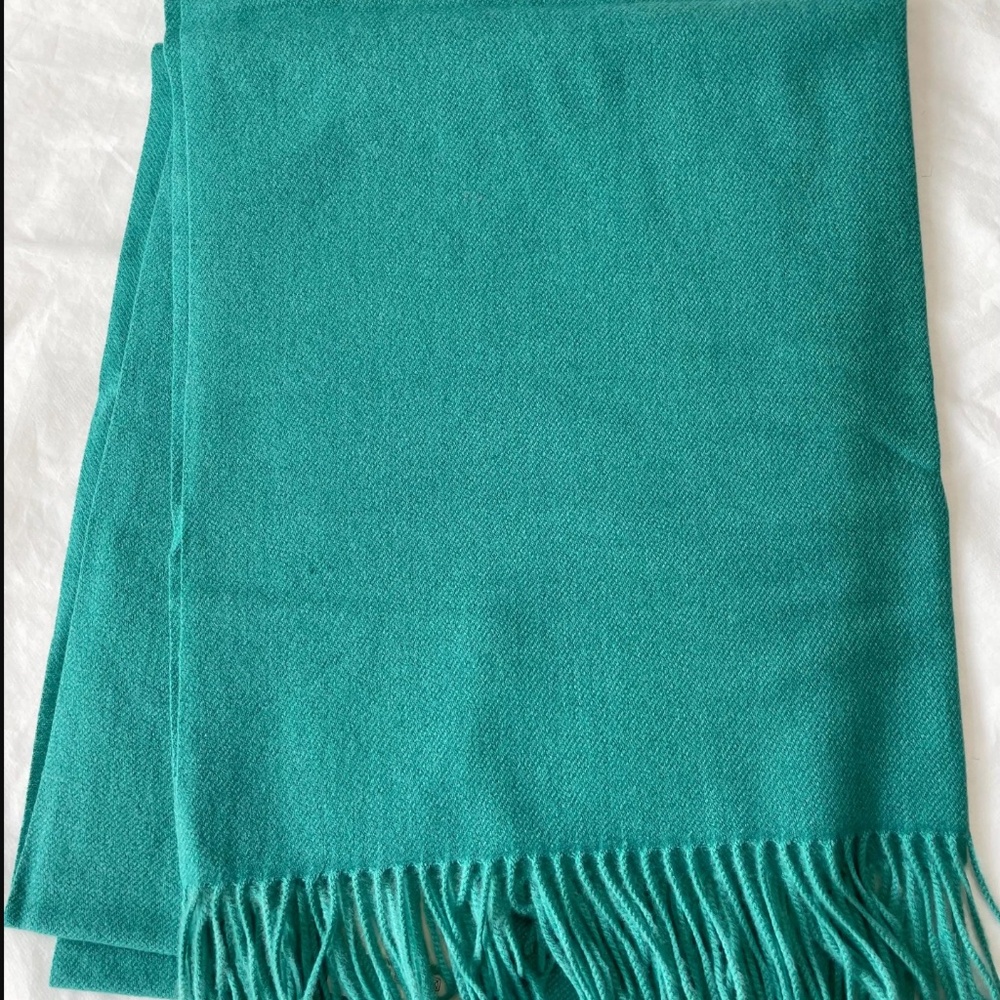Blue  Large Scarf, Wool Shawl, Wrap, Warm Pashmina, Winter Accessories NEW